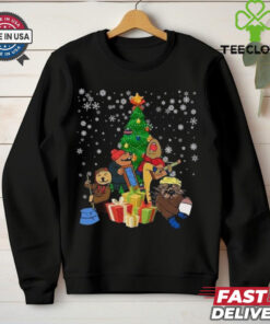 Christmas Caroling Animal Band T Shirt 3 Christmas Caroling Animal Band T Shirt