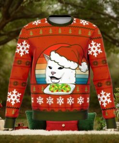 Christmas Cat Meme Ugly Sweater, Funny Christmas Sweatshirt, Cute Animal Xmas Sweater, Family Christmas Sweater, Gift For Friends