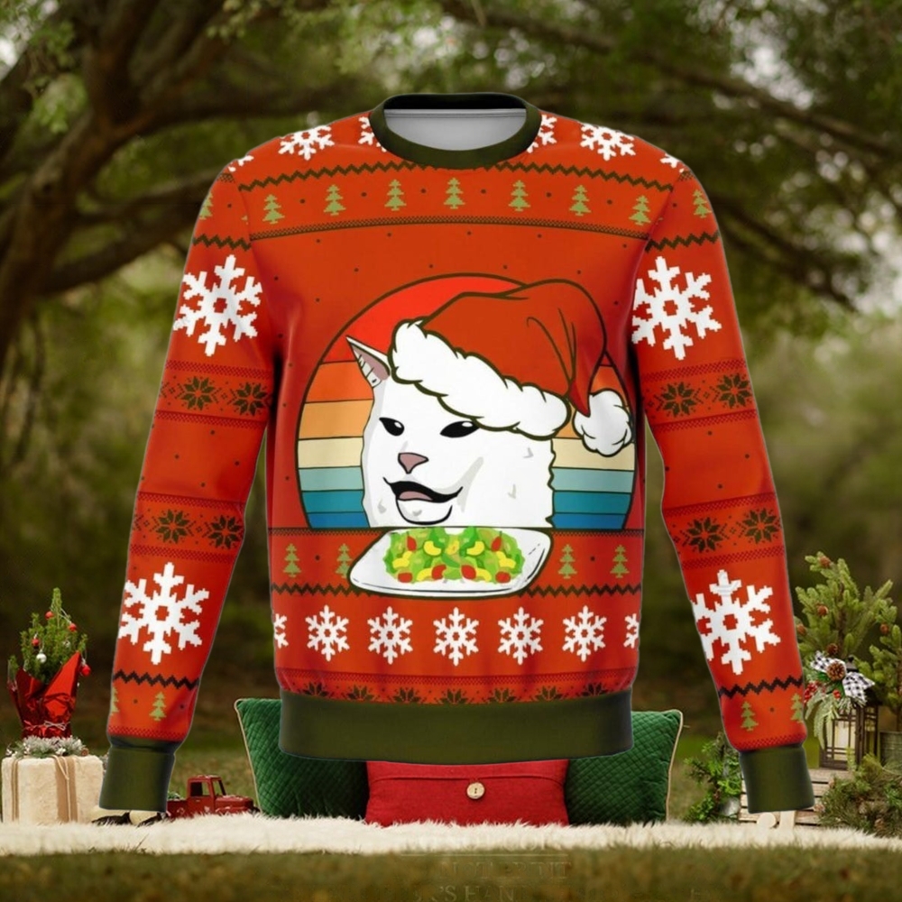 Christmas Cat Meme Ugly Sweater, Funny Christmas Sweatshirt, Cute Animal Xmas Sweater, Family Christmas Sweater, Gift For Friends Christmas Cat Meme Ugly Sweater, Funny Christmas Sweatshirt, Cute Animal Xmas Sweater, Family Christmas Sweater, Gift For Friends