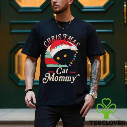 Christmas Cat Mommy vintage 2023 Shirt