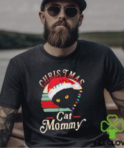 Christmas Cat Mommy vintage 2023 Shirt