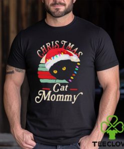 Christmas Cat Mommy vintage 2023 Shirt