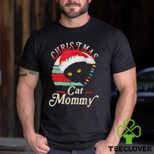 Christmas Cat Mommy vintage 2023 Shirt