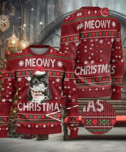 Christmas Cat Ugly Sweaters