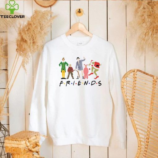 Christmas Character Friends Shirt, Winter Gift, Vintage Xmas Tee