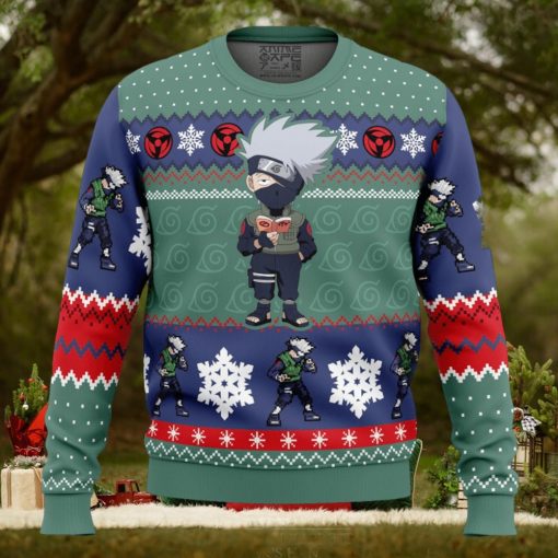 Christmas Chibi Kakashi Hatake Naruto Christmas Sweater