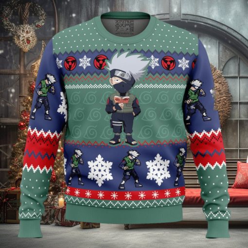 Christmas Chibi Kakashi Hatake Naruto Christmas Sweater