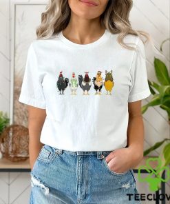 Christmas Chicken Sweatshirt Farm Animal Christmas Shirt Funny Chicken Lover Shirt 2 Christmas Chicken Sweatshirt Farm Animal Christmas Shirt Funny Chicken Lover Shirt