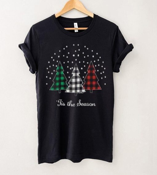 Christmas Clothes Tis The Season Christmas Trees Long Sleeve T Shirt