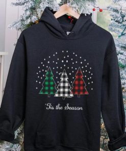 Christmas Clothes Tis The Season Christmas Trees Long Sleeve T Shirt