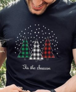 Christmas Clothes Tis The Season Christmas Trees Long Sleeve T Shirt