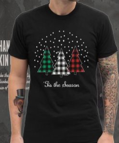 Christmas Clothes Tis The Season Christmas Trees Long Sleeve T Shirt