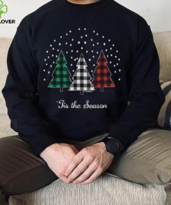 Christmas Clothes Tis The Season Christmas Trees Long Sleeve T Shirt