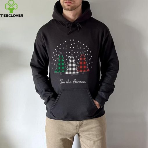 Christmas Clothes Tis The Season Christmas Trees Long Sleeve T Shirt