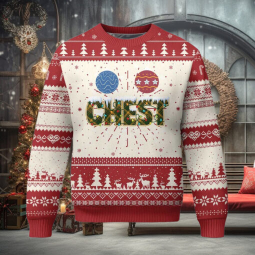 Christmas Couples Ugly Christmas Sweater Chestnuts Xmas Matching Family Funny Chest