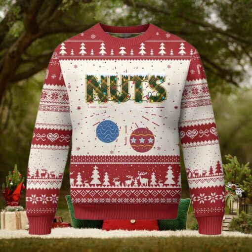 Christmas Couples Ugly Christmas Sweater Chestnuts Xmas Matching Family Funny Nuts