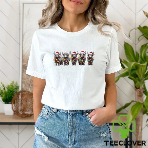 Christmas Cows Funny T Shirt