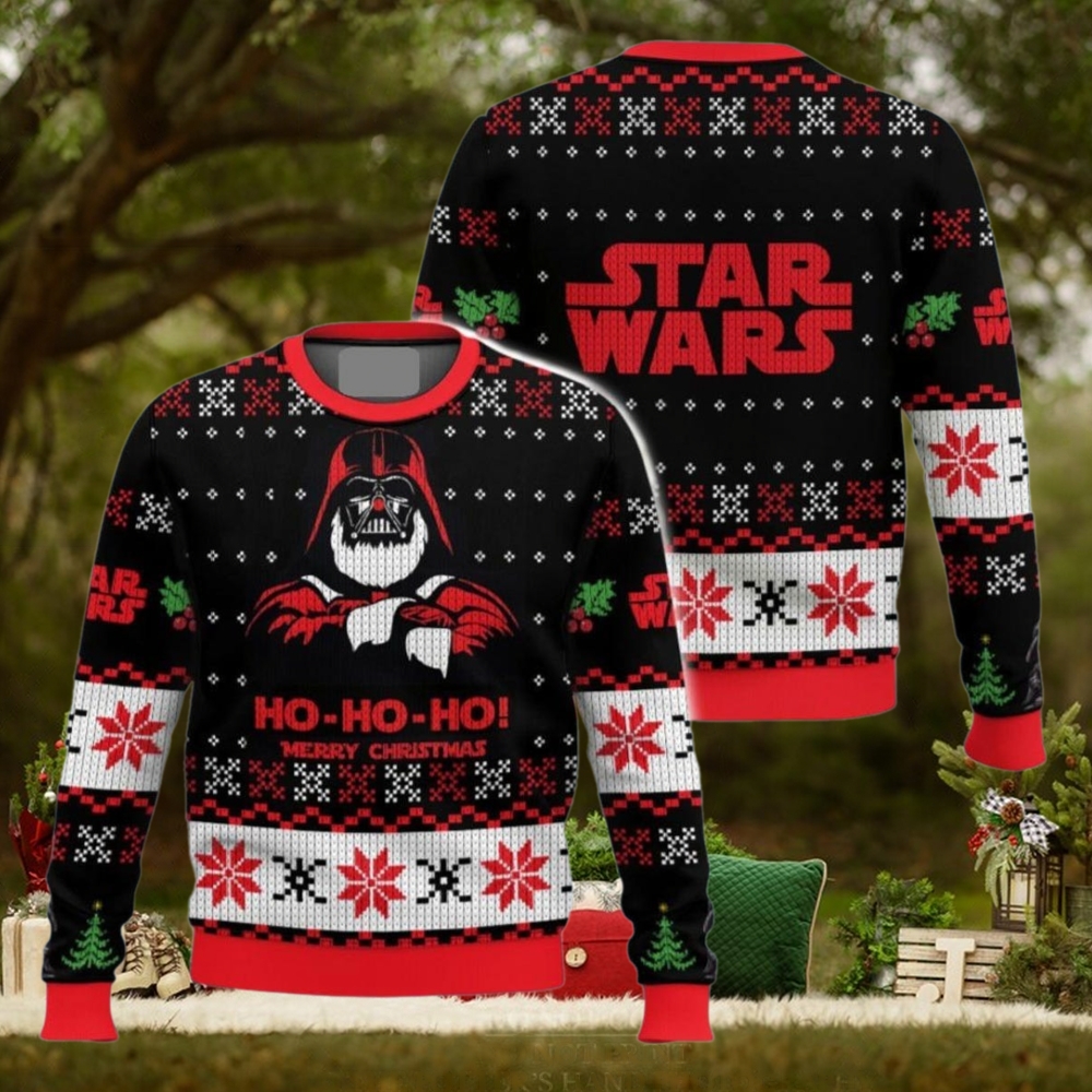 Christmas Darth Vader Ho Ho Ho Ugly Sweater, Star Wars Xmas Shirt, Magic Kingdom Xmas Sweater, This Is The Way Sweatshirt, Disney Gift Christmas Darth Vader Ho Ho Ho Ugly Sweater, Star Wars Xmas Shirt, Magic Kingdom Xmas Sweater, This Is The Way Sweatshirt, Disney Gift
