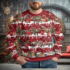 Olaf Ugly Christmas Sweater, Disney Snowman Holiday Sweater
