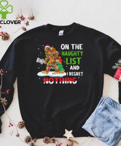 Christmas Disc Golf On the naughty list and I regret nothing Classic T Shirt