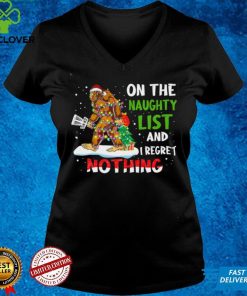 Christmas Disc Golf On the naughty list and I regret nothing Classic T Shirt