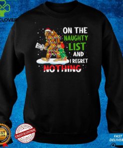 Christmas Disc Golf On the naughty list and I regret nothing Classic T Shirt