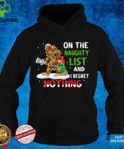 Christmas Disc Golf On the naughty list and I regret nothing Classic T Shirt