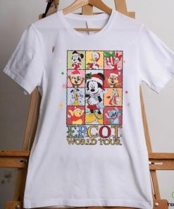 Christmas Disney Epcot World Tour 2 Sides Shirt Mickey And Friends Shirt