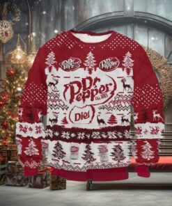 Christmas Dr Pepp.er Diet 3D Ugly Sweater