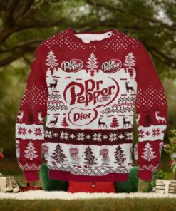 Christmas Dr Pepp.er Diet 3D Ugly Sweater