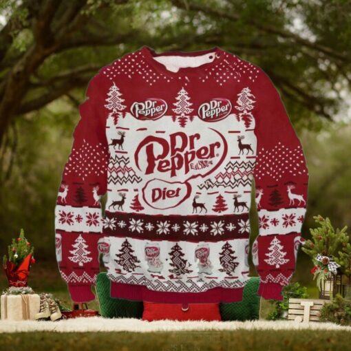 Christmas Dr Pepp.er Diet 3D Ugly Sweater