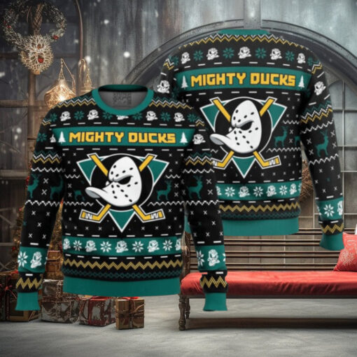 Christmas Ducks The Mighty Ducks Disney Xmas Gift For Family Ugly Christmas Sweater 2024