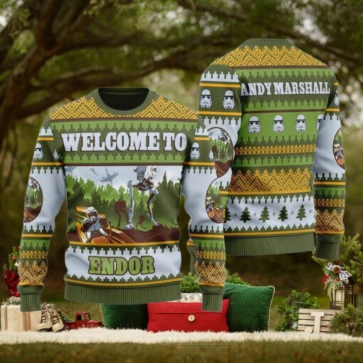 Christmas Endor Ugly Sweater, Star Wars Xmas Sweatshirt, Magic Kingdom Xmas Sweater, Disneyland Trip Holiday Sweater, Gift For Fan