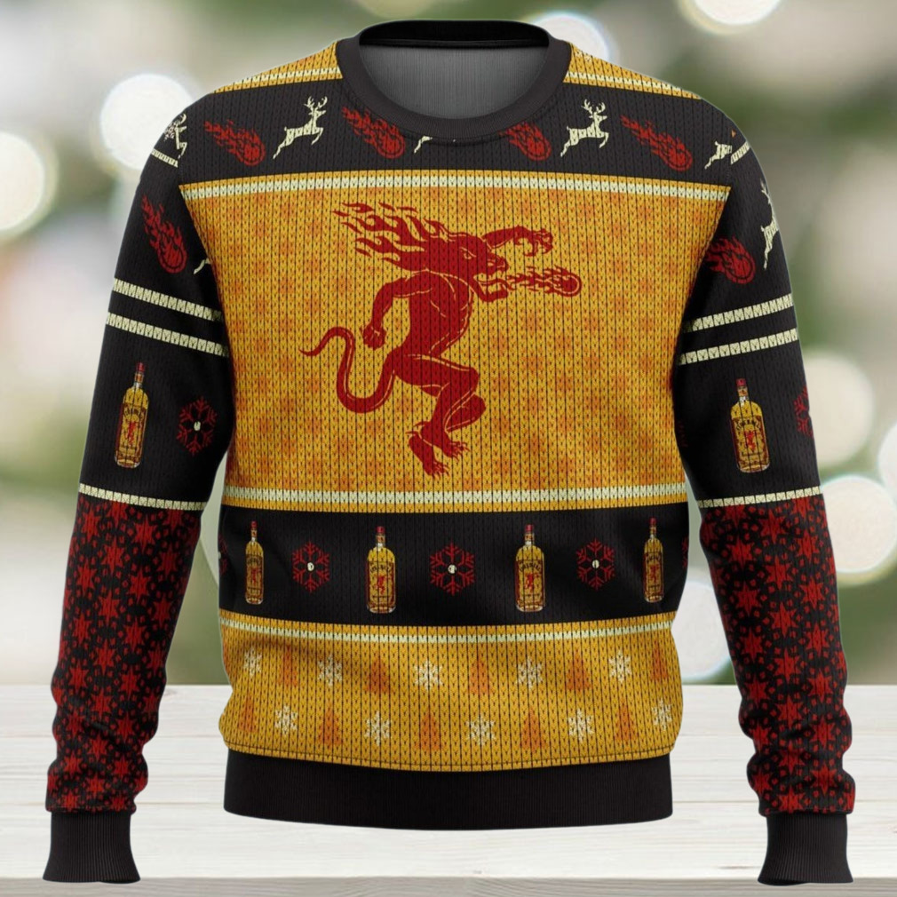Christmas Fireball Whisky Ugly Christmas Sweater, Christmas Drinking shirt Christmas Fireball Whisky Ugly Christmas Sweater, Christmas Drinking shirt