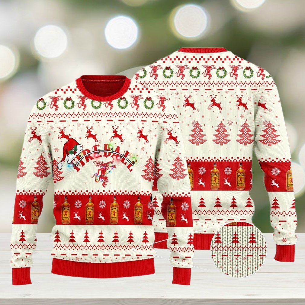Christmas Fireball Whisky Ugly Sweater, Christmas Drinking Shirt Christmas Fireball Whisky Ugly Sweater, Christmas Drinking Shirt