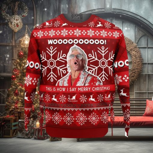 Christmas Flair Pro Wrestling Ugly Christmas Sweater