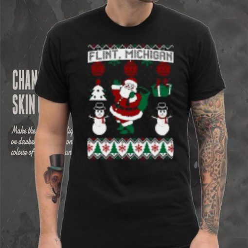 Christmas Flint Michigan' Men's T Shirt