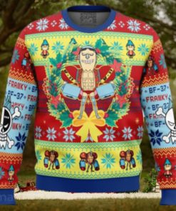 Christmas Franky One Piece Ugly Christmas Sweater 3D Gift Christmas Funny
