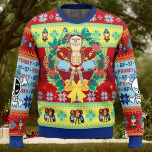 Christmas Franky One Piece Ugly Christmas Sweater 3D Gift Christmas Funny