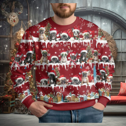 Christmas French Bulldog Ugly Sweater