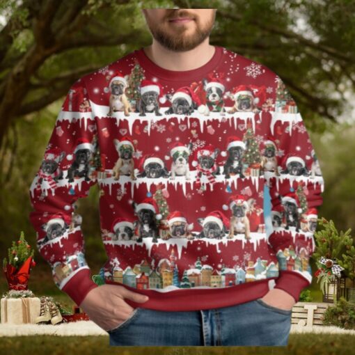 Christmas French Bulldog Ugly Sweater