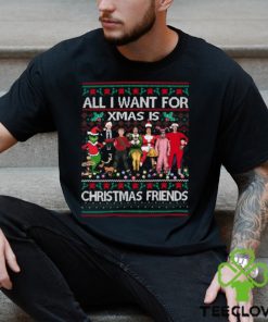 Christmas Friends Christmas Movie Characters T Shirt