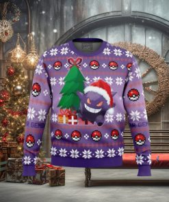 Christmas Gengar Pokemon Ugly Christmas Sweaters For Men And Women