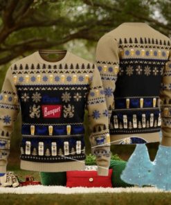 Christmas Geo Pattern Coors Banquet Ugly Christmas Sweater, Gift for Christmas Holiday