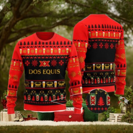 Christmas Geo Pattern Dos Equis Ugly Christmas Sweater Cute Christmas Gift for Men And Women