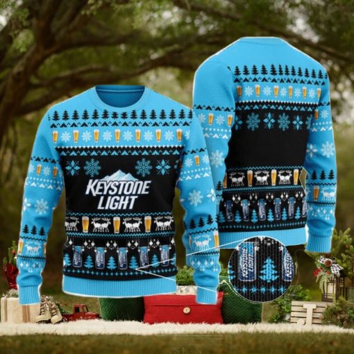 Christmas Geo Pattern Keystone Light Ugly Christmas Sweater Cute Christmas Gift for Men And Women
