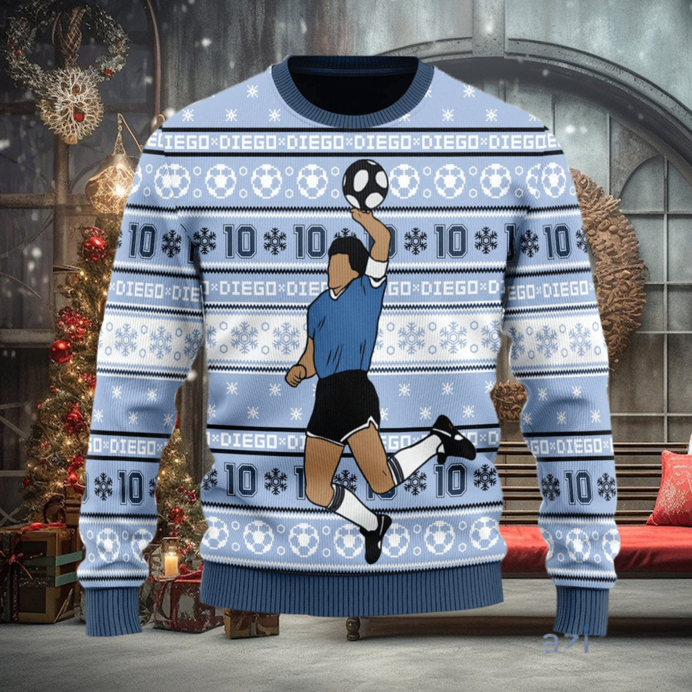 Christmas Gift Number 10 Football Player Men And Women Ugly Christmas Sweater Christmas Gift Number 10 Football Player Men And Women Ugly Christmas Sweater