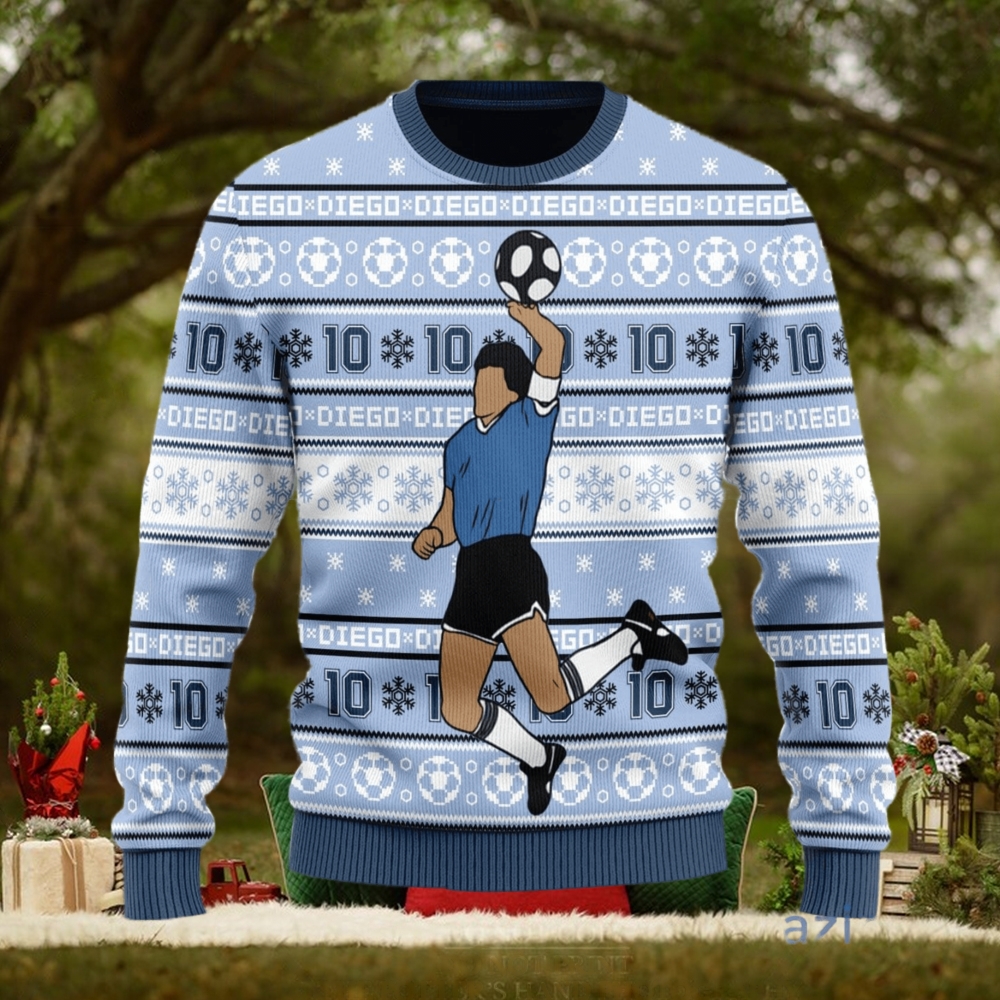 Christmas Gift Number 10 Football Player Men And Women Ugly Christmas Sweater Christmas Gift Number 10 Football Player Men And Women Ugly Christmas Sweater