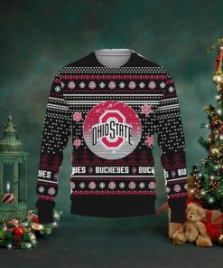 Christmas Gift Ohio State Buckeyes Ugly Christmas Sweater