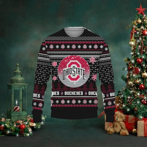 Christmas Gift Ohio State Buckeyes Ugly Christmas Sweater